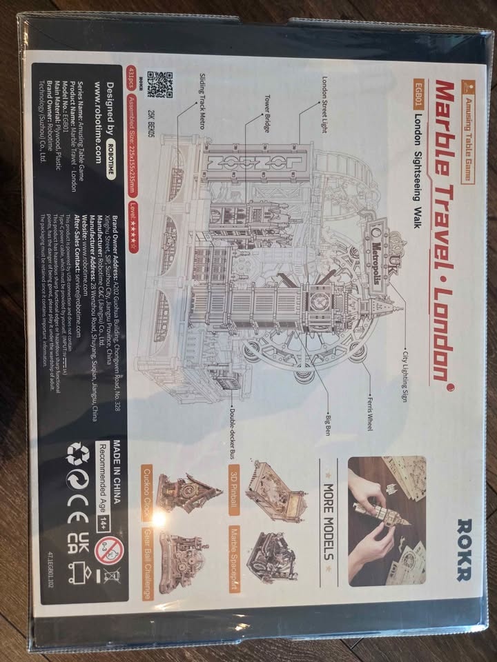 ROKR Marble Travel – London Sightseeing DIY Puzzle - photo 2