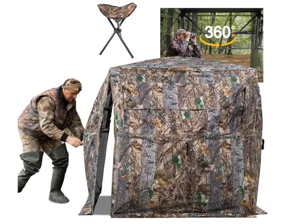FUNHORUN 270°/360° See Through Hunting Blind - photo 3