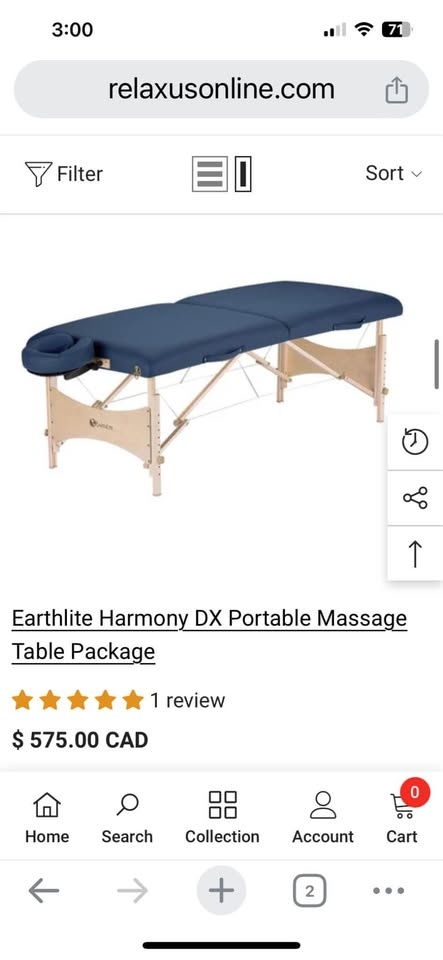 EarthLite Professional Massage Table (Harmony XD) - photo 4