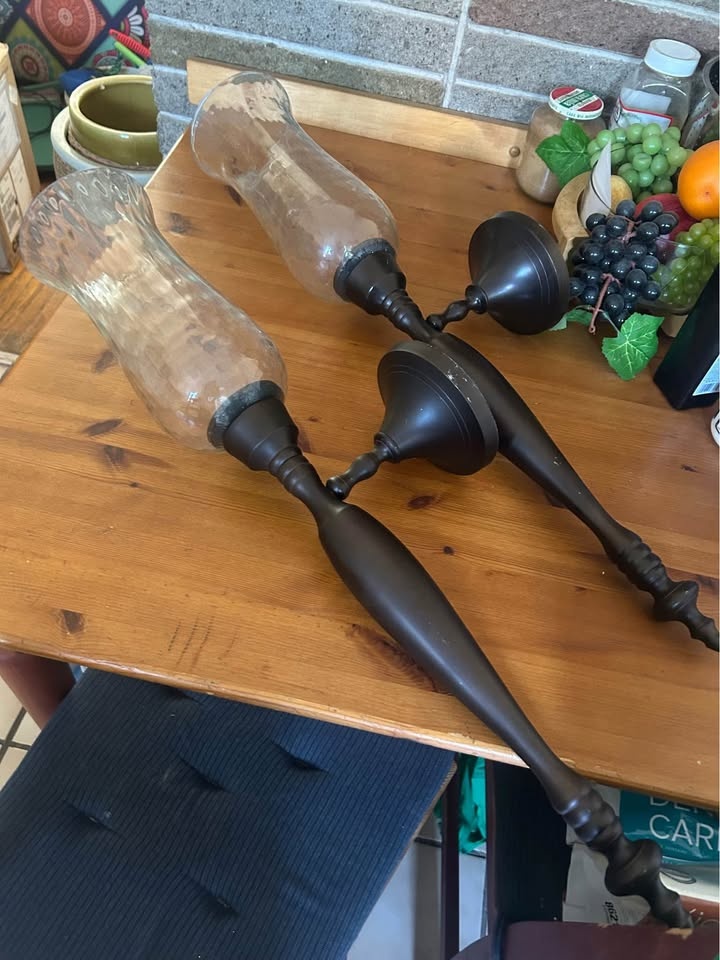 2 Bombay Company Majestic Metal Wall Sconces - photo 5