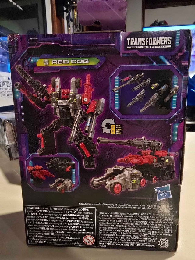 Transformers Legacy Red Cog Deluxe Class Figure - photo 2