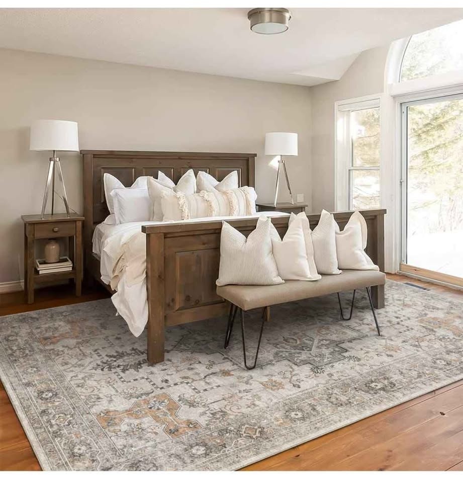 Area Rugs 8x10 for Living Room, Non-Slip, Washable - photo 3