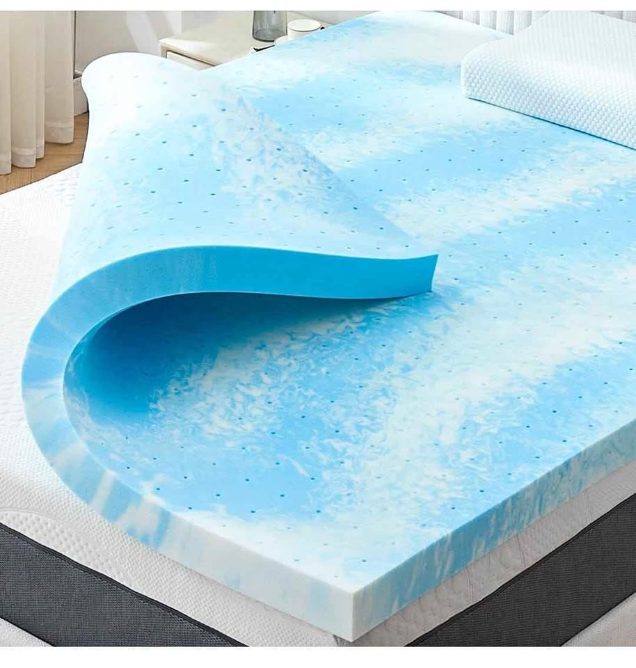 3 Inch Gel Memory Foam Mattress Topper - King Size