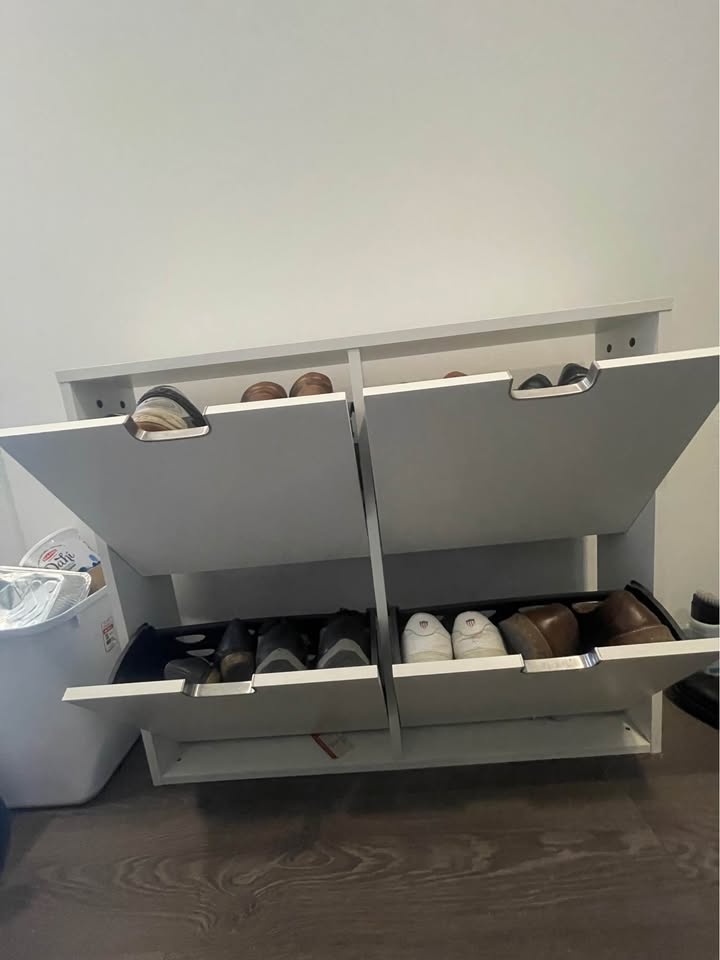 IKEA STÄLL Shoe Cabinet with 4 Compartments – Like New / Excelle - photo 2