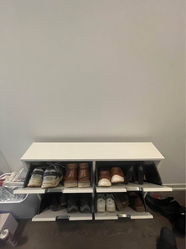 IKEA STÄLL Shoe Cabinet with 4 Compartments – Like New / Excelle - photo 3