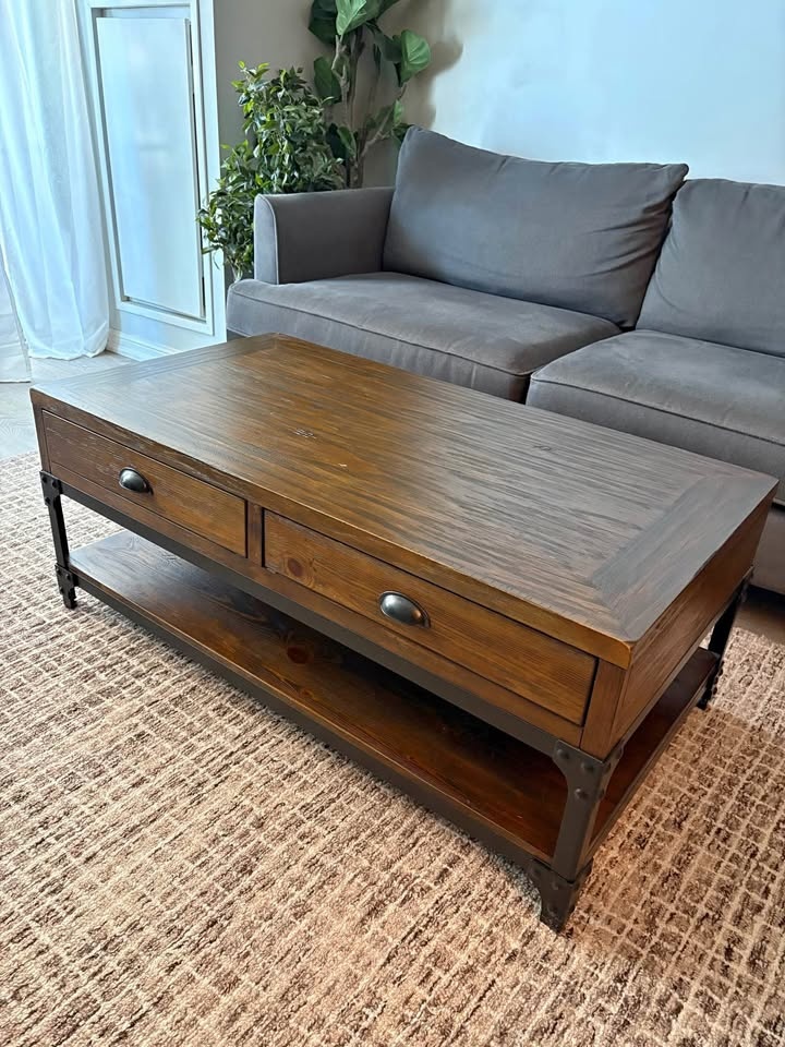 Industrial Coffee Table (Leon’s)