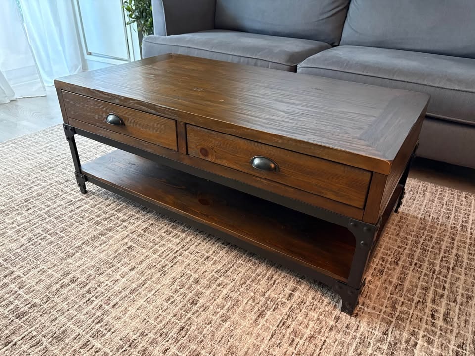 Industrial Coffee Table (Leon’s) - photo 2
