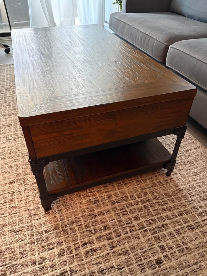 Industrial Coffee Table (Leon’s) - photo 4