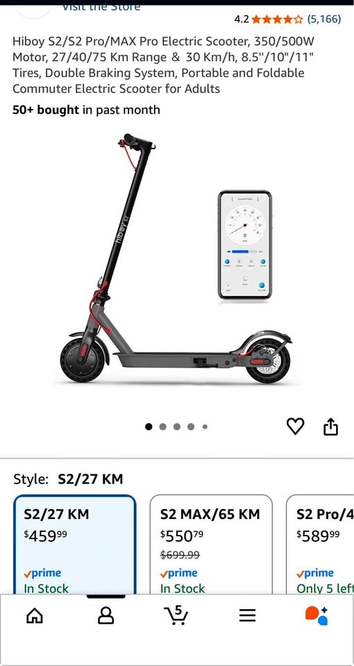 Hiboy s2 Electric Scooter