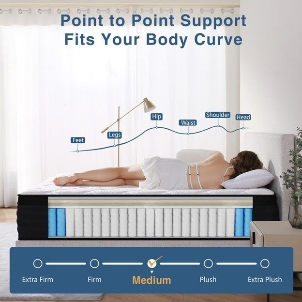 Queen Hybrid Mattress – 10” - photo 2