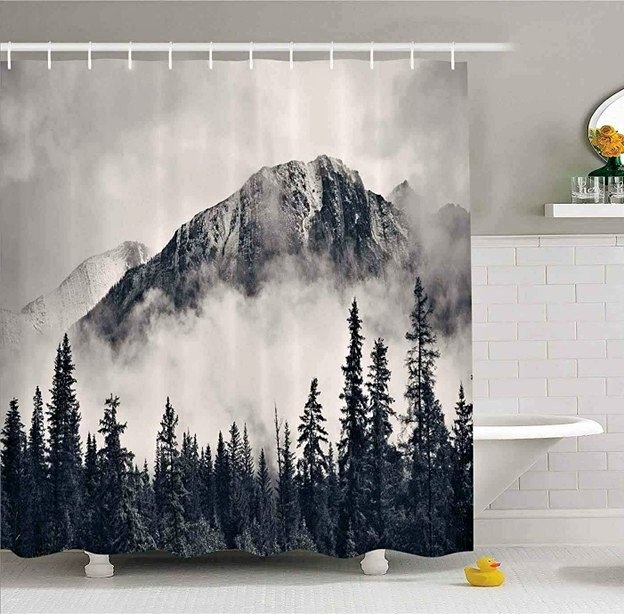 Rocky Mountain Shower Curtain