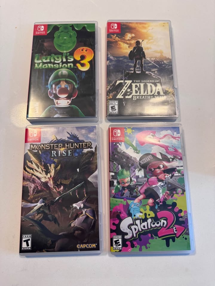 Nintendo Switch Games & Amiibo