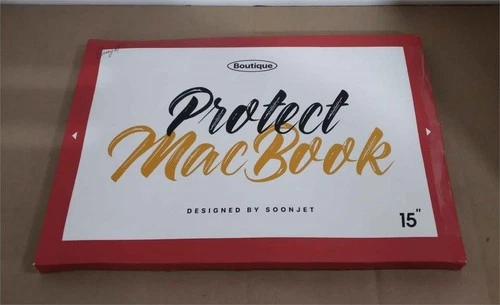 Soonjet 15” Hardshell Case For MacBook Air Midnight Clear