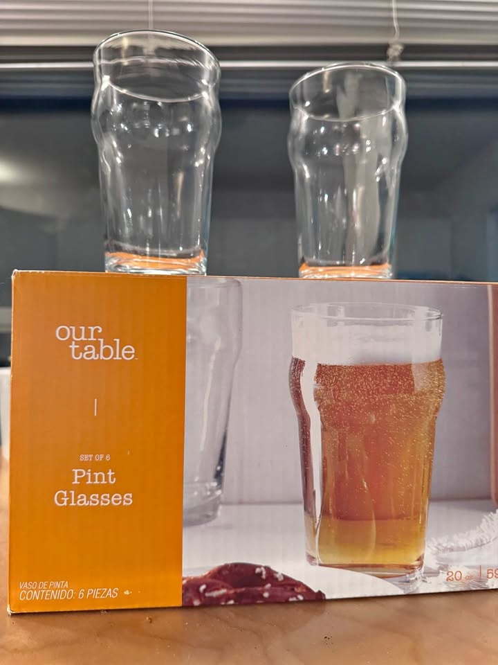 Set of 6 Pint Glasses