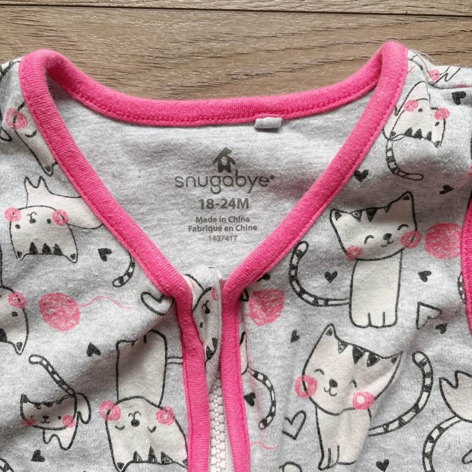 SNUGABYE toddler girls 18-24M sleep sacks bundle 🧡 - photo 2