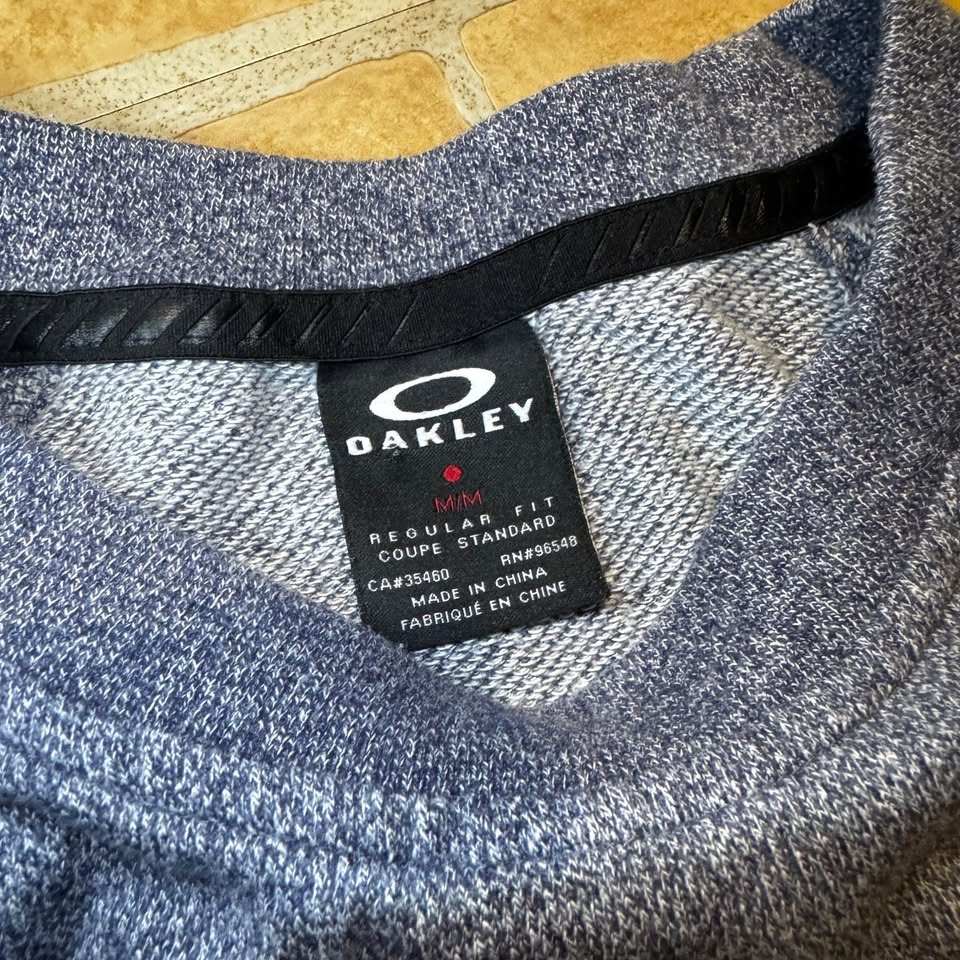 Oakley Men's Crewneck Sweatshirt - Grey - Size Medium - photo 3
