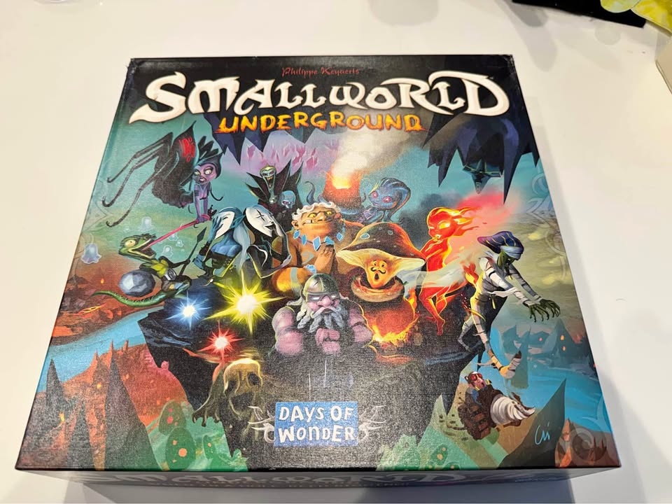 Small World Underground Board Game