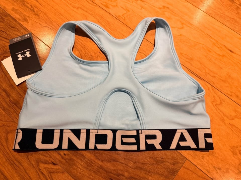 BNWT Under Armour Heatgear Mid Banded Sports Bra L - photo 3