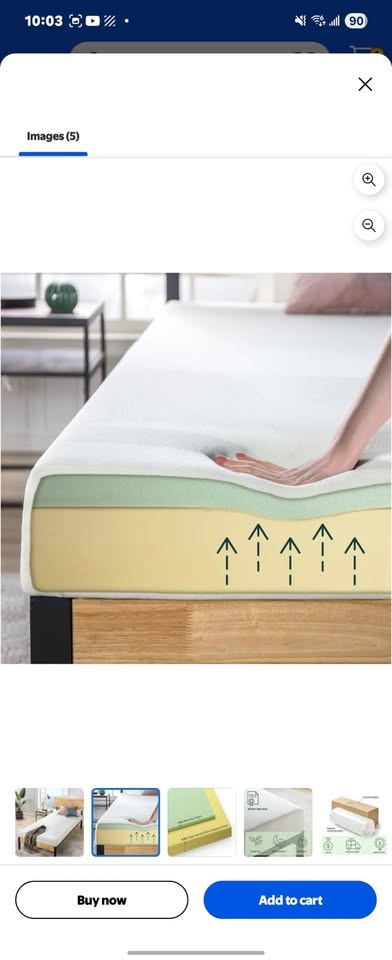 Brand New Zinus 6" Memory Foam Mattress - Queen - photo 4