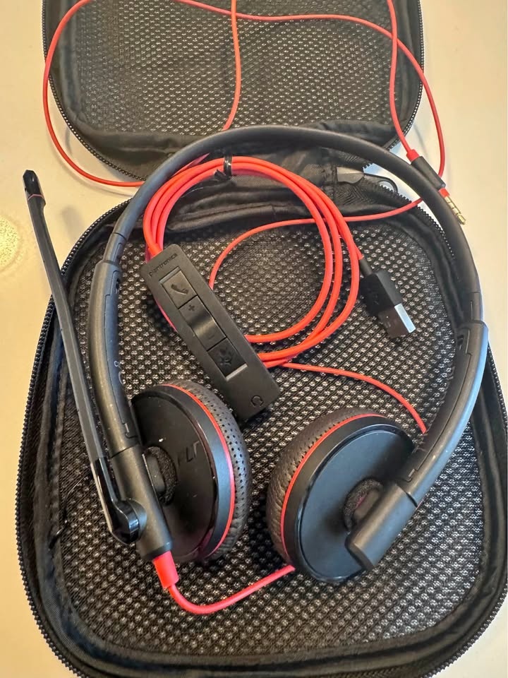 Headphones with mic