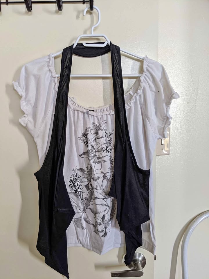 Two-fer Shirt / Open Vest