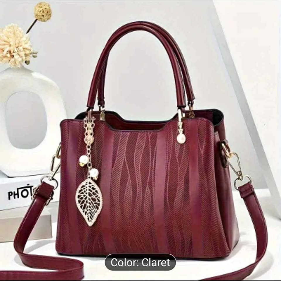 Brand new beautiful maroon Color hand bag for women