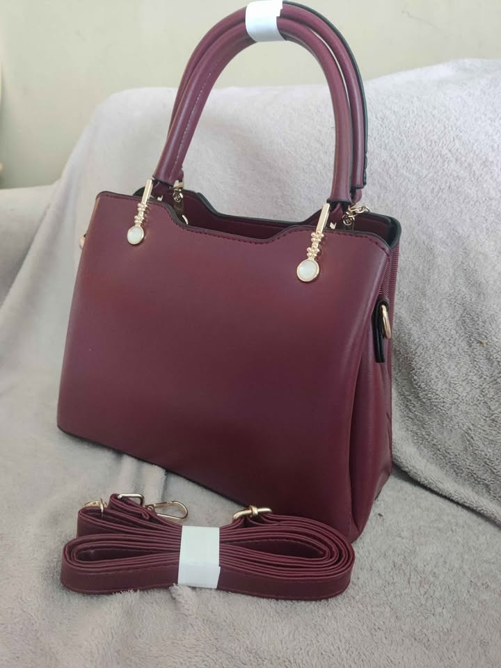 Brand new beautiful maroon Color hand bag for women - photo 4