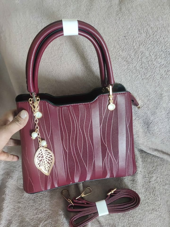 Brand new beautiful maroon Color hand bag for women - photo 5