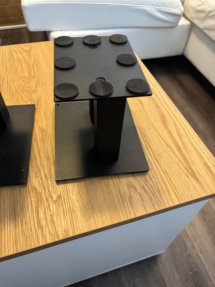 Black Speaker Stand for Desk - photo 2