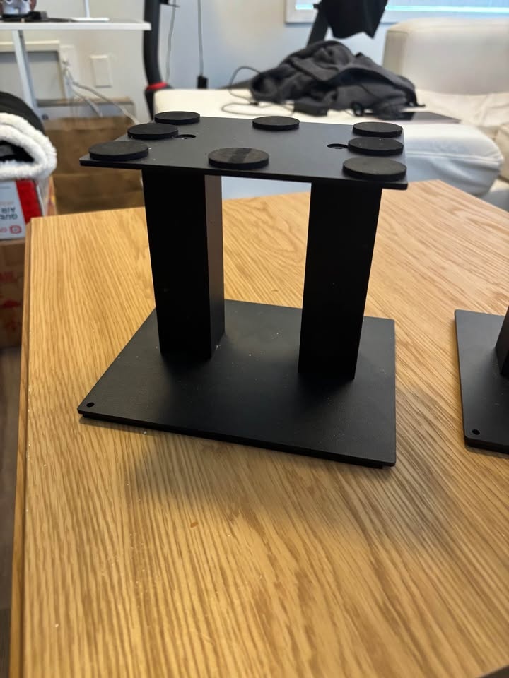 Black Speaker Stand for Desk - photo 3