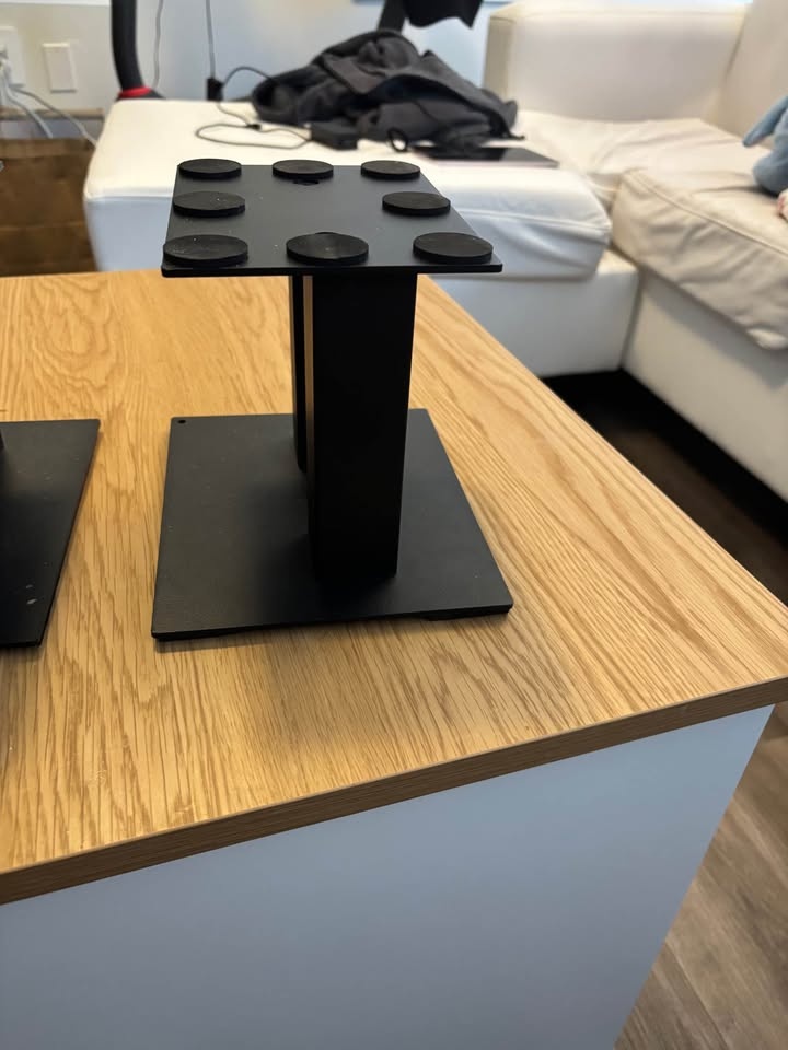 Black Speaker Stand for Desk - photo 5