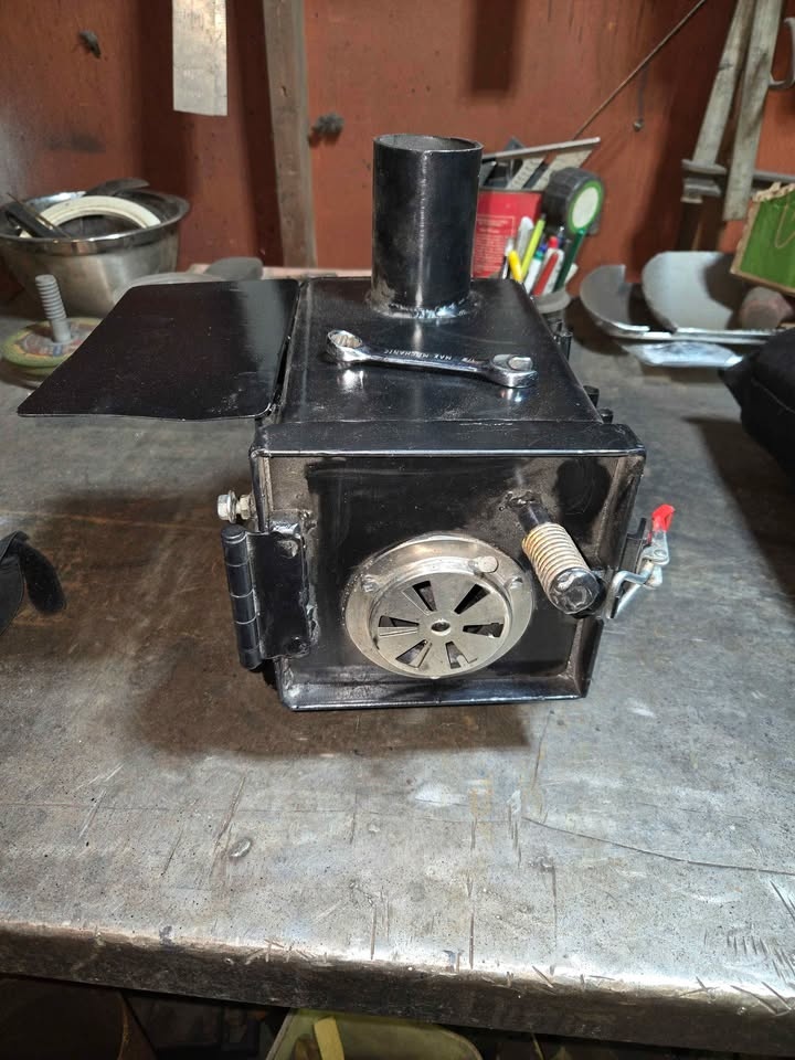 Custom Portable Tent Stove & Chimney Kit - photo 3
