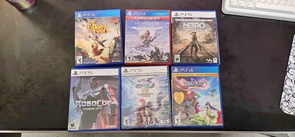 PS5 & PS4 Games - Metro Exodus, Horizon Zero Dawn, Cyberpunk, Da