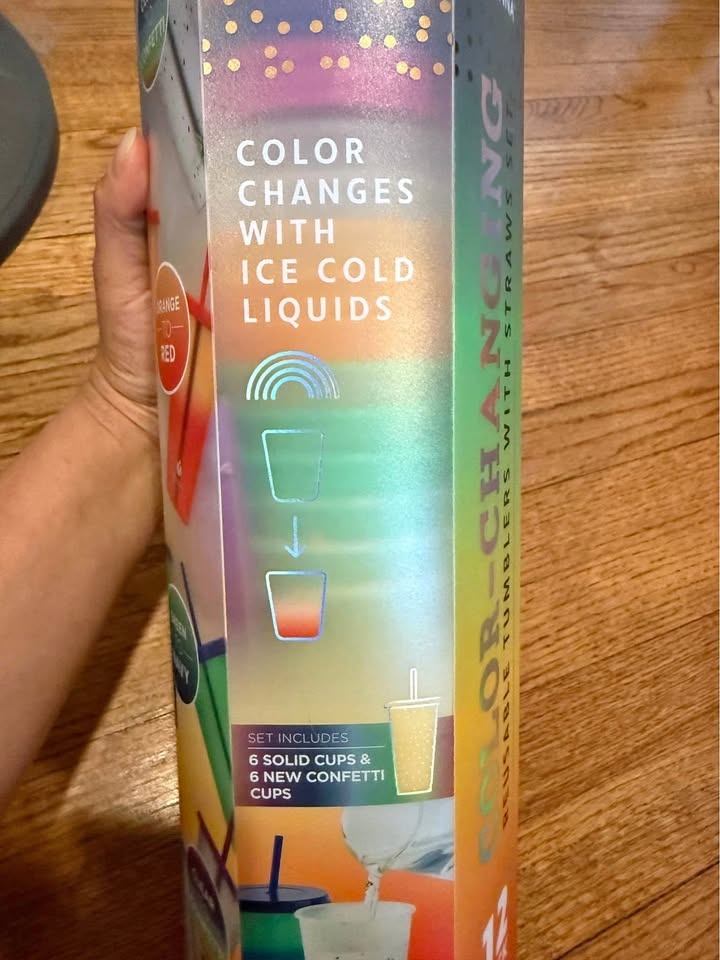 12 Set Manna Color Change Tumblers