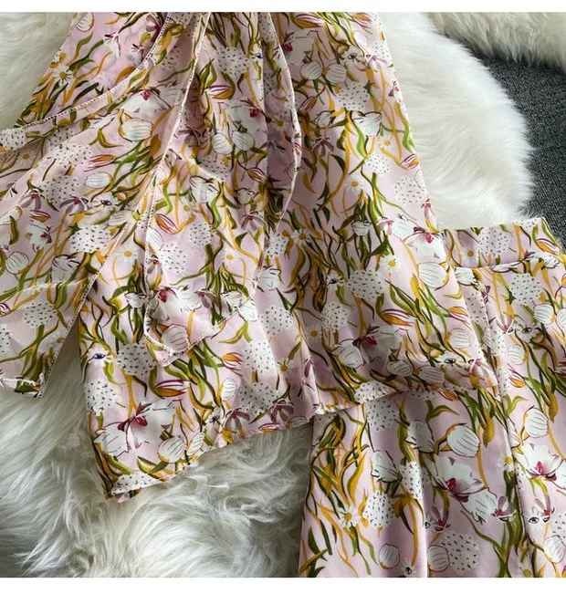 Pink Floral Two-Piece Set 🌸 - photo 4