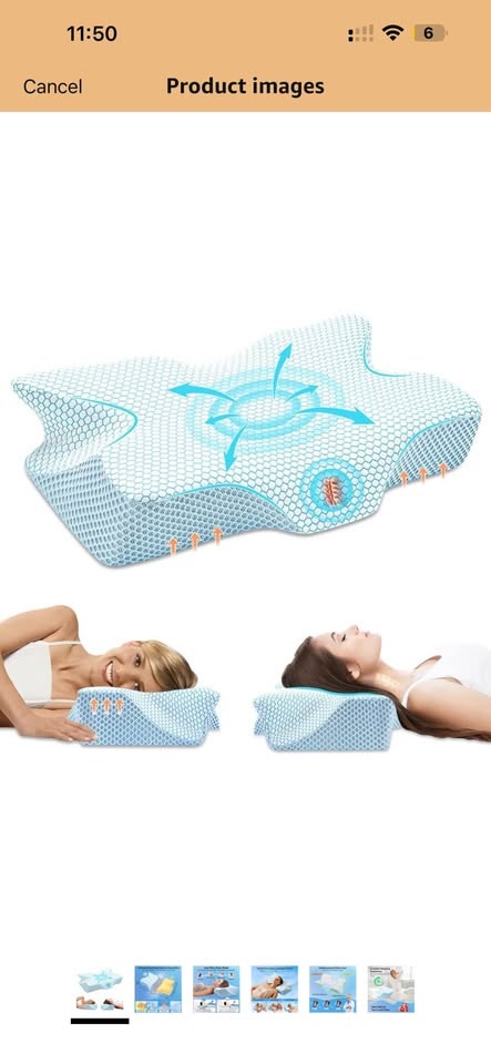Cervical Memory Foam Pillow - photo 2
