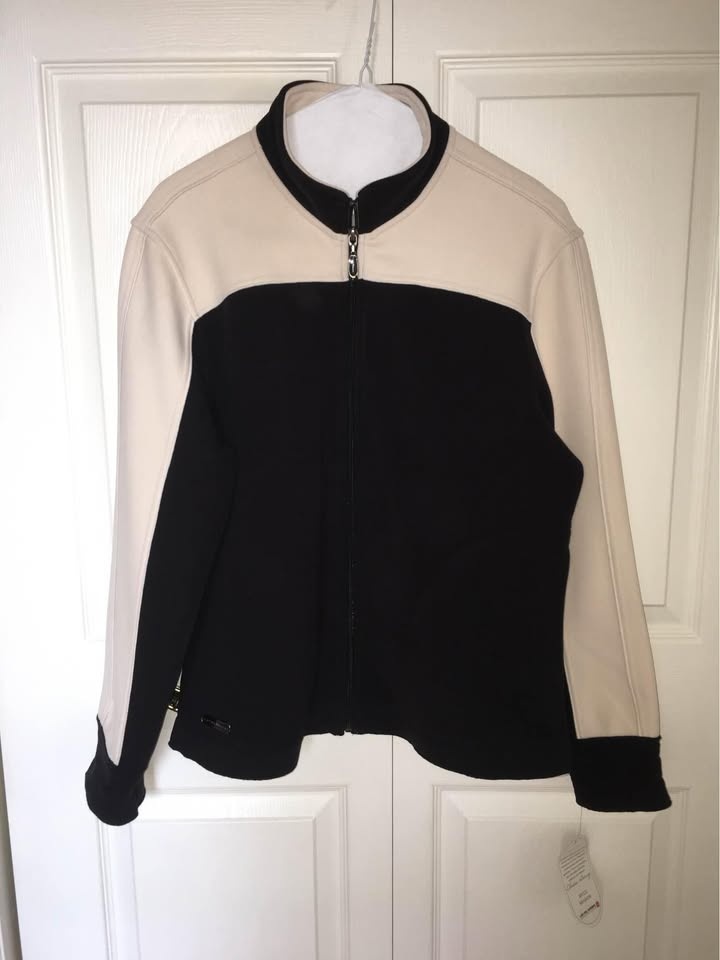 Brand New Levelwear Jacket - Size M - Black/Ivory - photo 2