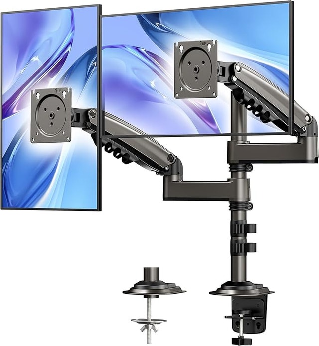 Dual Monitor Desk Mount Stand - Dual Arms