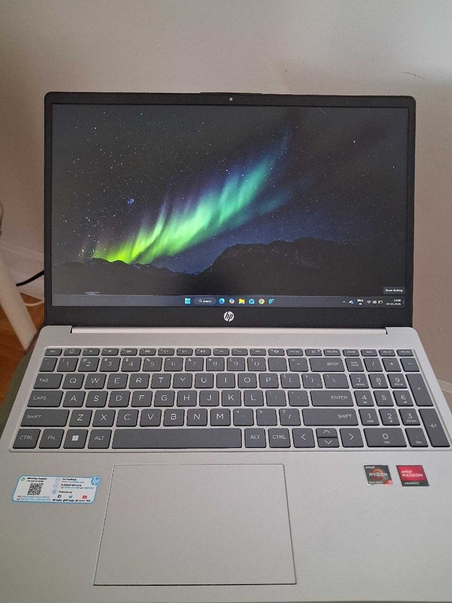 HP 15 inch Laptop - Rarely Used