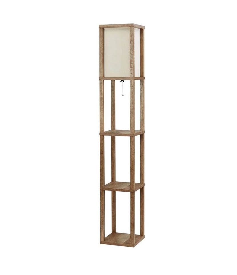 Floor Lamp with Shelves - photo 2