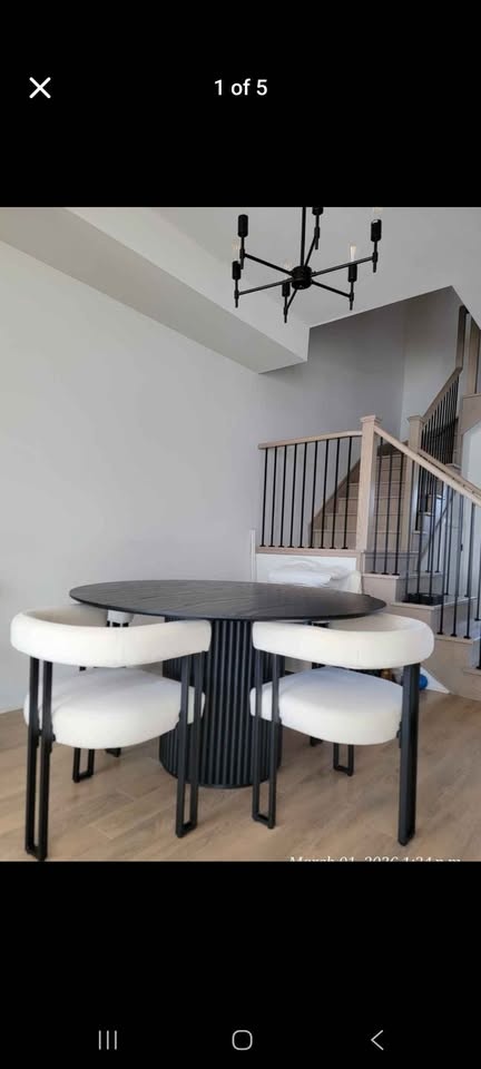 Contemporary dining table
