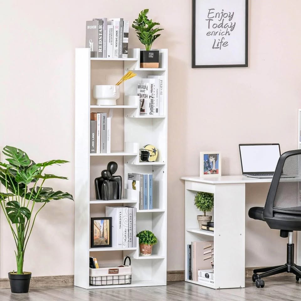 6-Tier Bookcase – New in Box