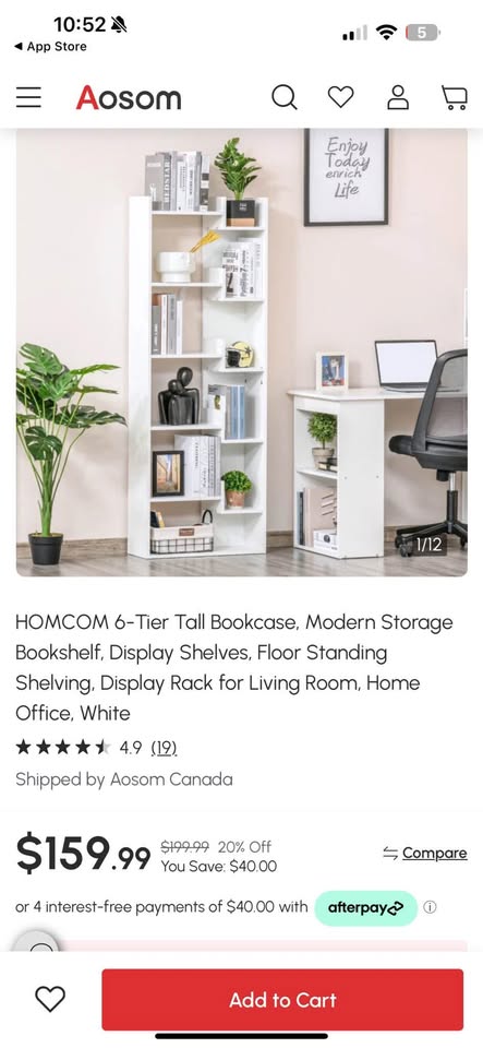 6-Tier Bookcase – New in Box - photo 5