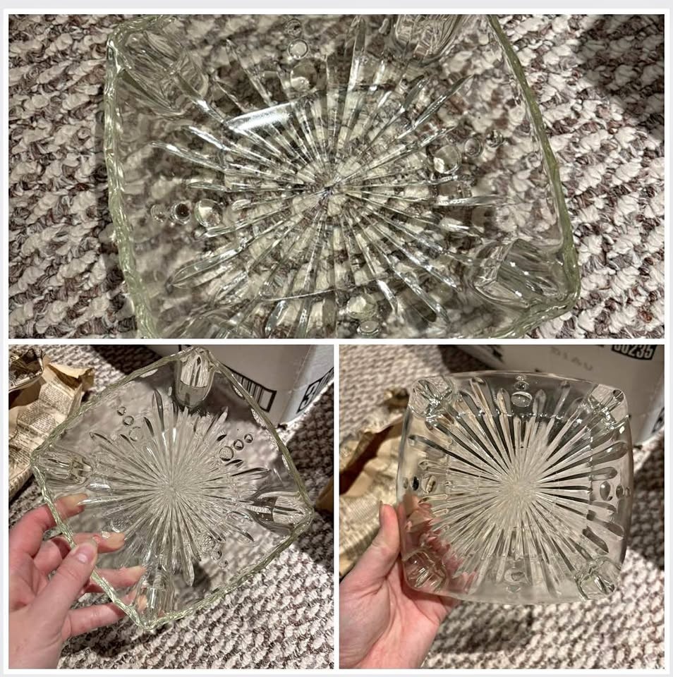 Vintage Glass Dish