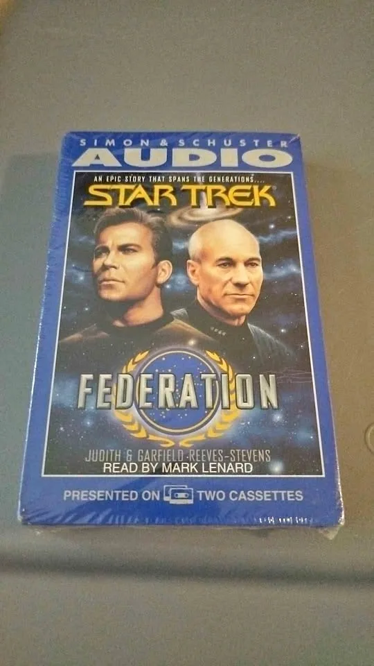 Star trek federation audio cassettes thumbnail