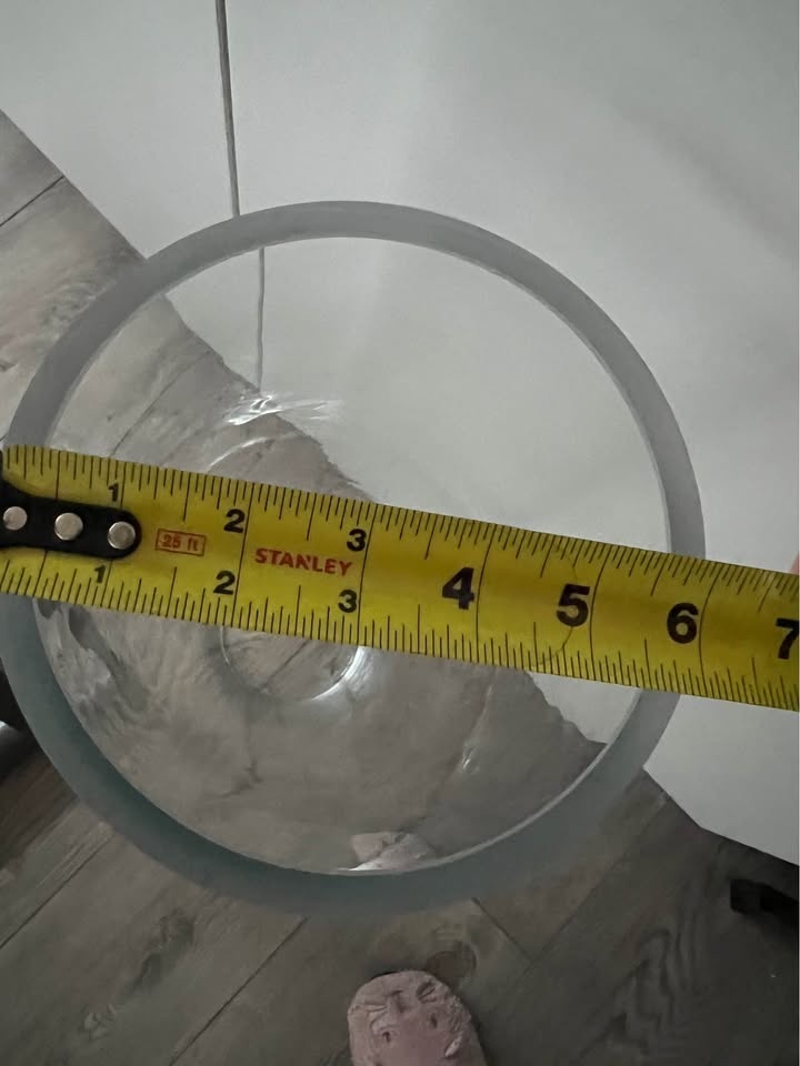 Tall glass decoration vase - photo 2