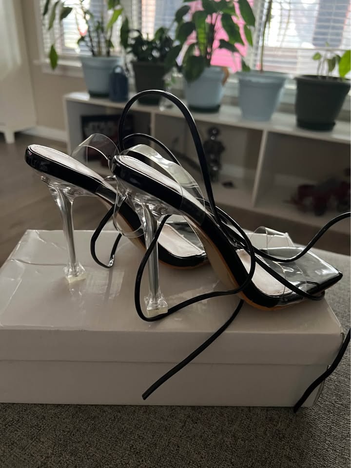 Women high heels clear size 36 - photo 3