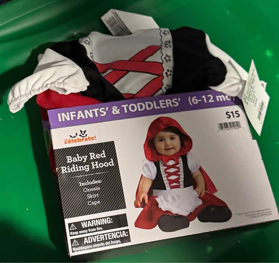 Infant/Toddler Lil Red Riding Hood Costume - photo 2