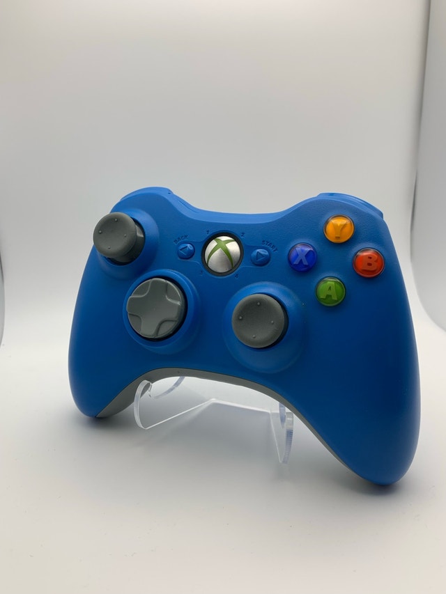 Limited Edition Blue Xbox 360 Controller