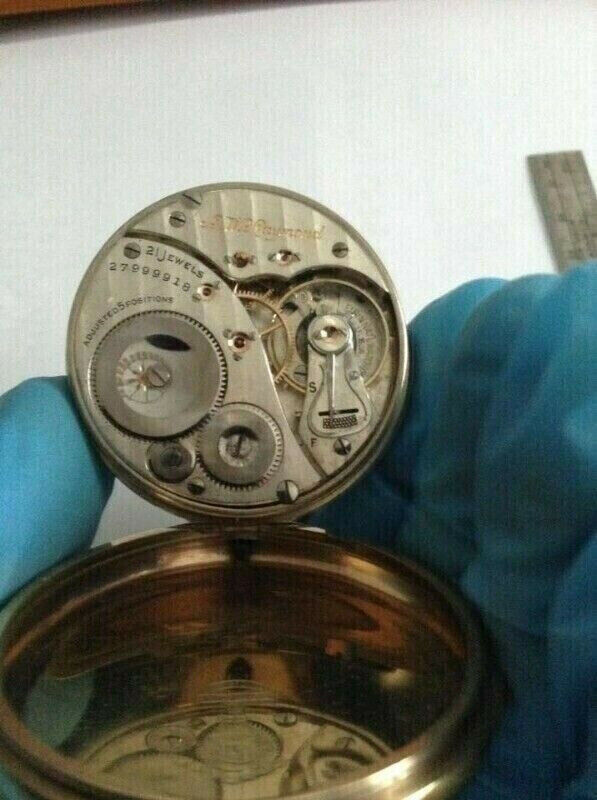 Rare Railroad Grade Elgin 21j Pocket Watch - photo 3